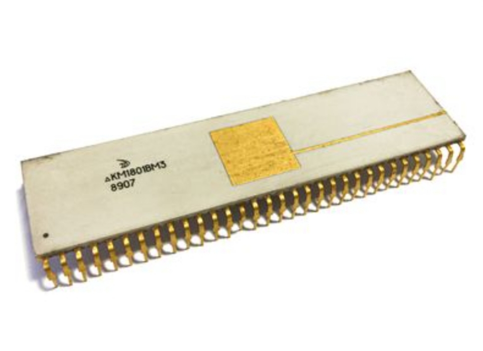 КМ1801ВМ3 64 ноги, подложка