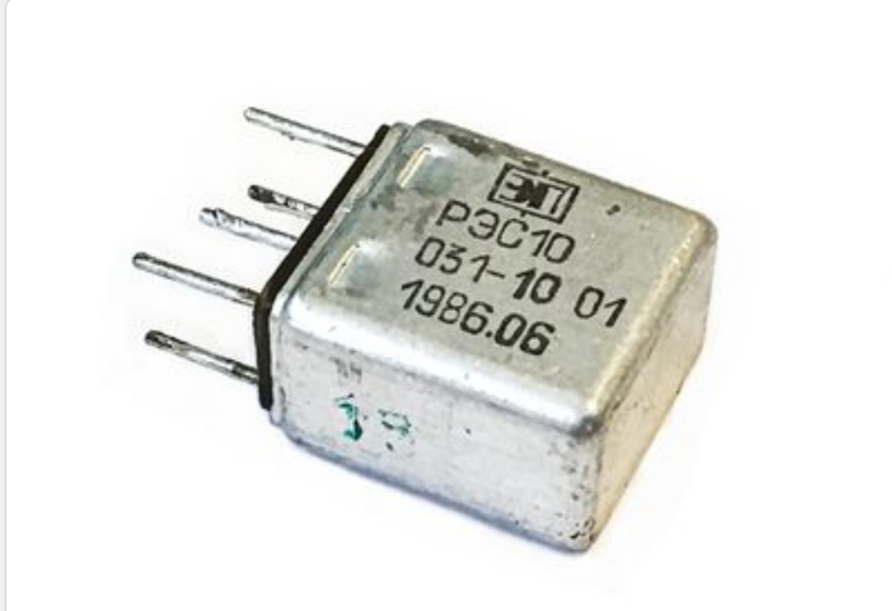 Реле РЭС10 до 90 г.в., паспорт 031-09, 10, 11, 12